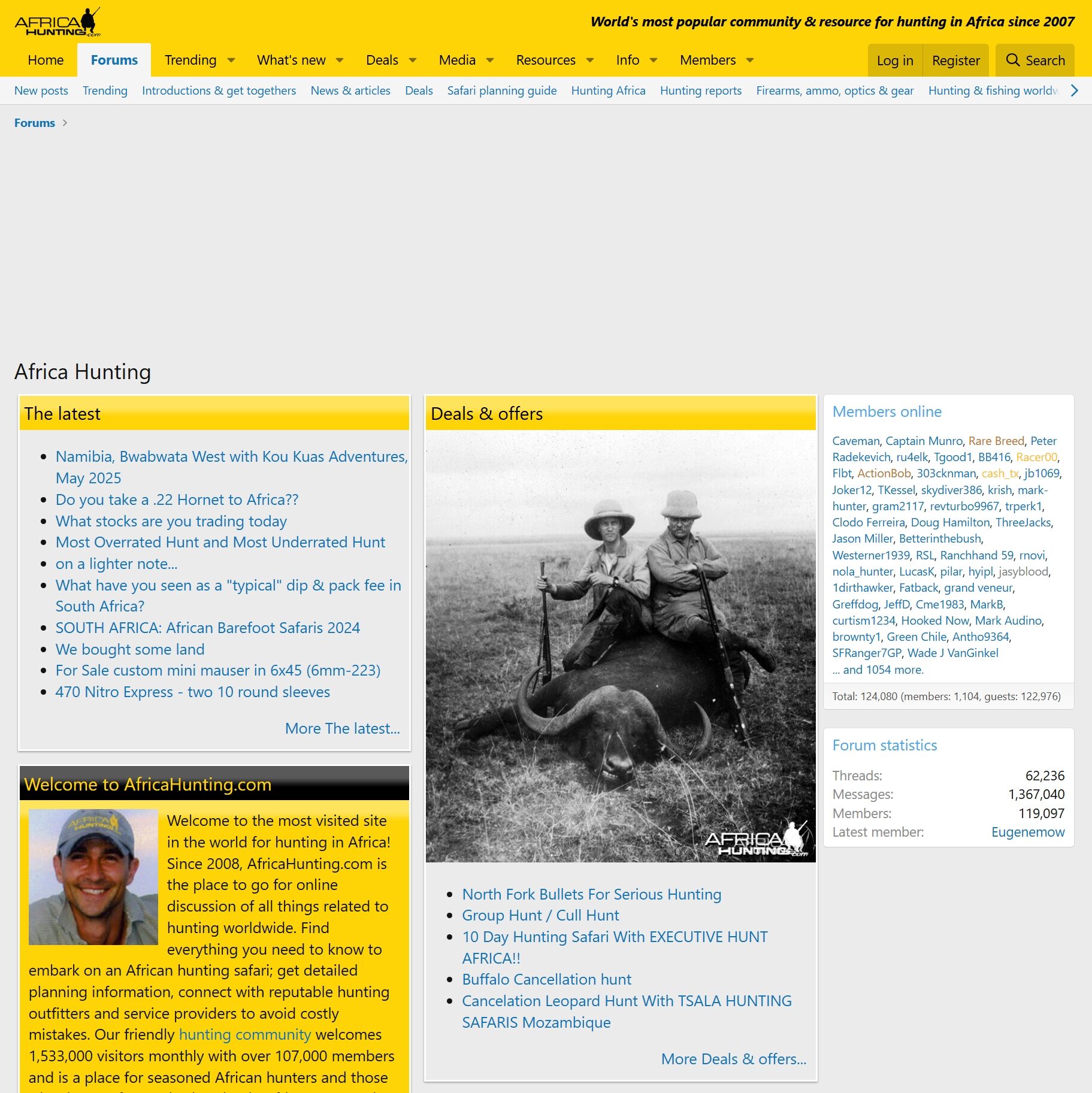 Africa Hunting – Hammer Bullets Performance